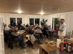 Dankeschön Essen der Helfer