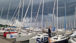 BSCF am Neunburger See (lac de Neuchatel) – zu Gast beim CVE (Cercle de la Voile d’Estavayer)